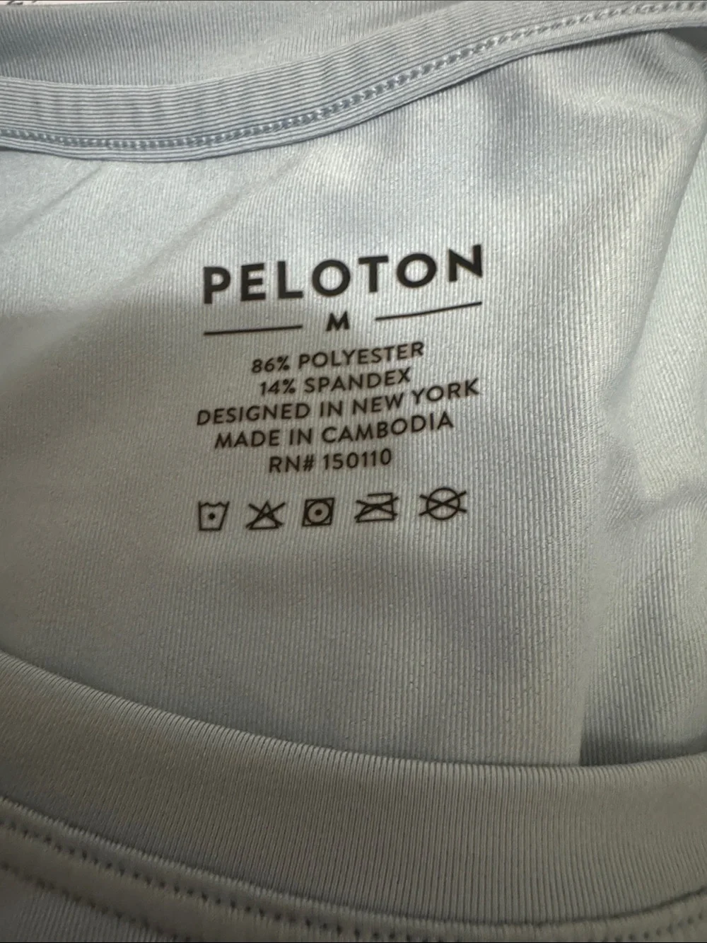 Peloton Go To Racer Women's Tank Blue Sz. M - Picture 4 of 4